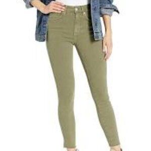 Free People We The Free Olive High-Rise Jeans